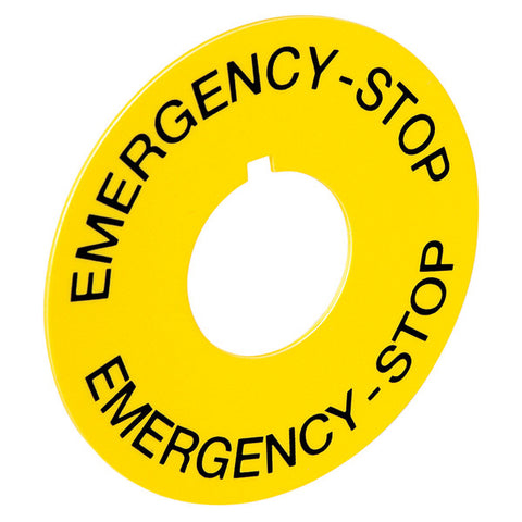 WEG APE30-03 Emergency Plate - Great Canadian Wholesale Ltd.